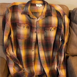 Ecko unlimited flannel button down, XL